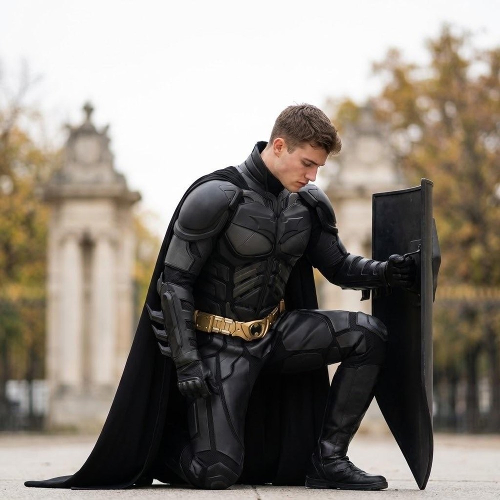 Batman Bruce Wayne Costume The Dark Knight Rises Cosplay Suit Fullset