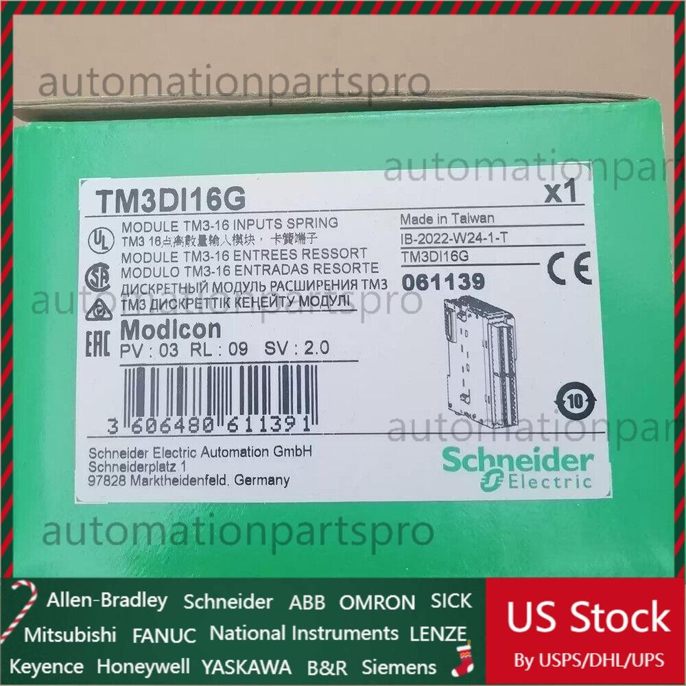 TM3DI16G Schneider TM3DI16G Module New In Box Free Shipping