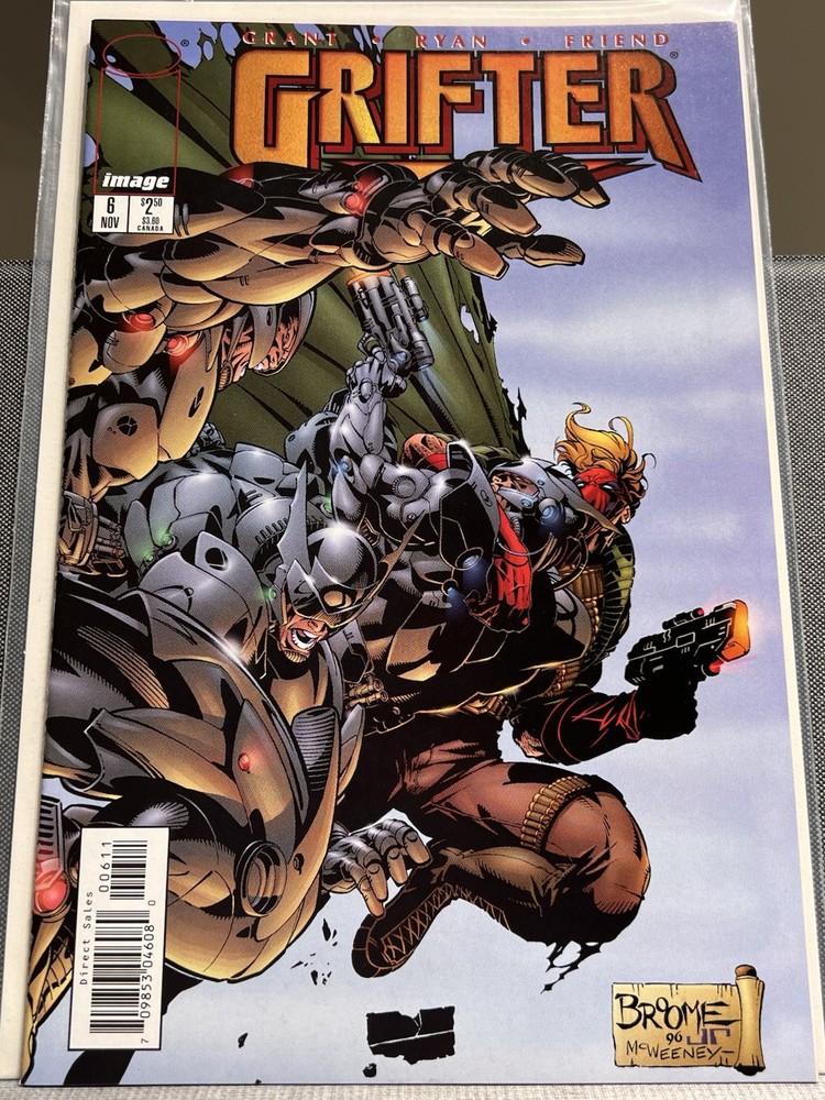 Grifter #6 Nov. 1996 Image Comics - Wildstorm