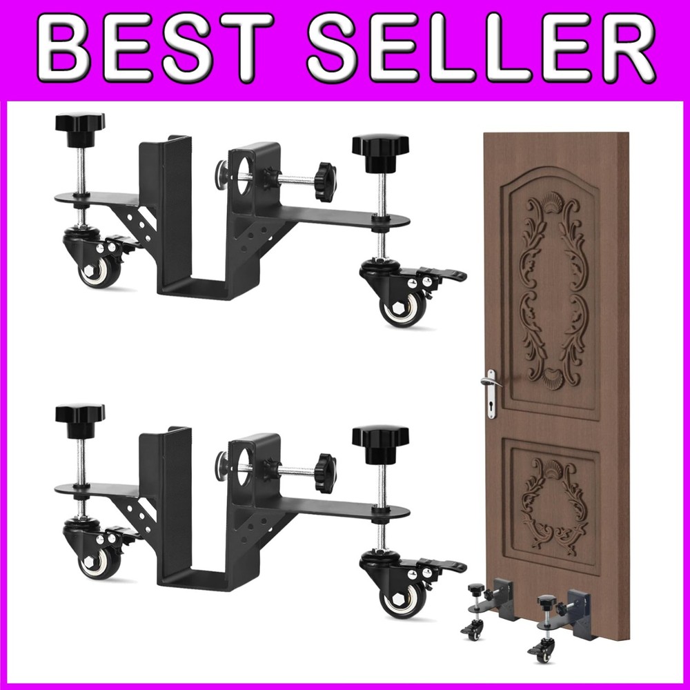 Adjustable Multi-Dimensional Door Dolly – Sturdy Support for Easy Installation