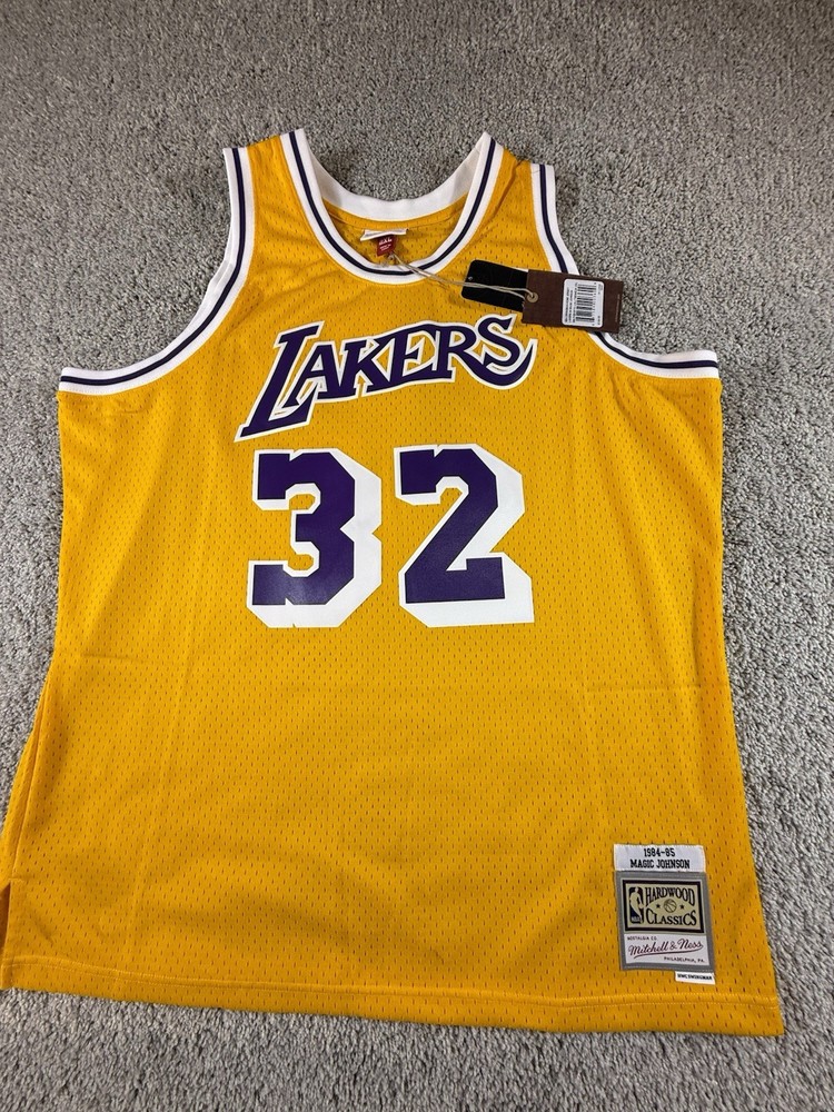 Mitchell & Ness NBA LA Lakers 84/85 Magic Johnson Jersey 2XL