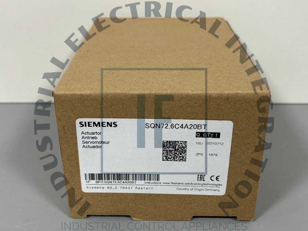 1PC SIEMENS SQN72.6C4A20BT