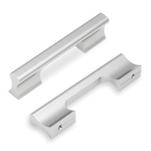 10 Pack 3.75 Inch Brushed Satin Nickel Cabinet Pulls for Kitchen Drawers