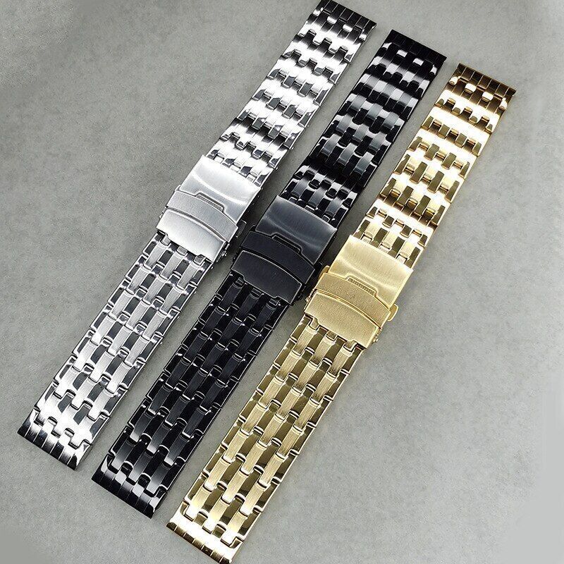 20mm 22mm Stainless Steel Watch Band for Oris Seiko Citizen