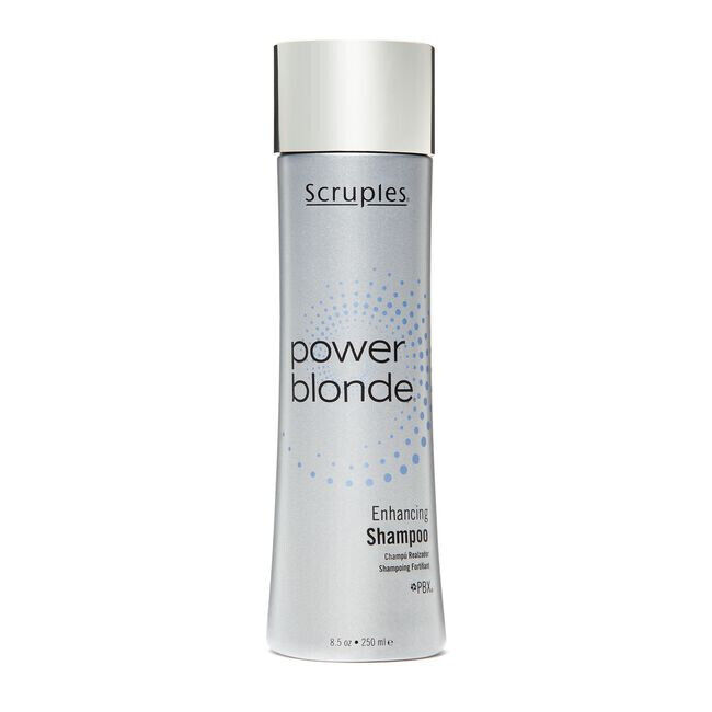 SCRUPLES Power Blonde Enhancing Shampoo for Vibrant Color 8.5 oz