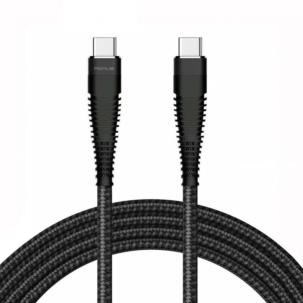 6FT LONG PD CABLE TYPE-C TO USB-C FAST CHARGER POWER CORD  for PHONES & TABLETS