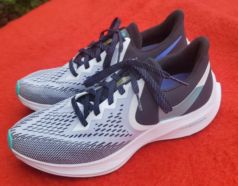 Nike Air Zoom Winflo 6 Running Shoes Size 10 Women's EU 42 Cross Country Gray