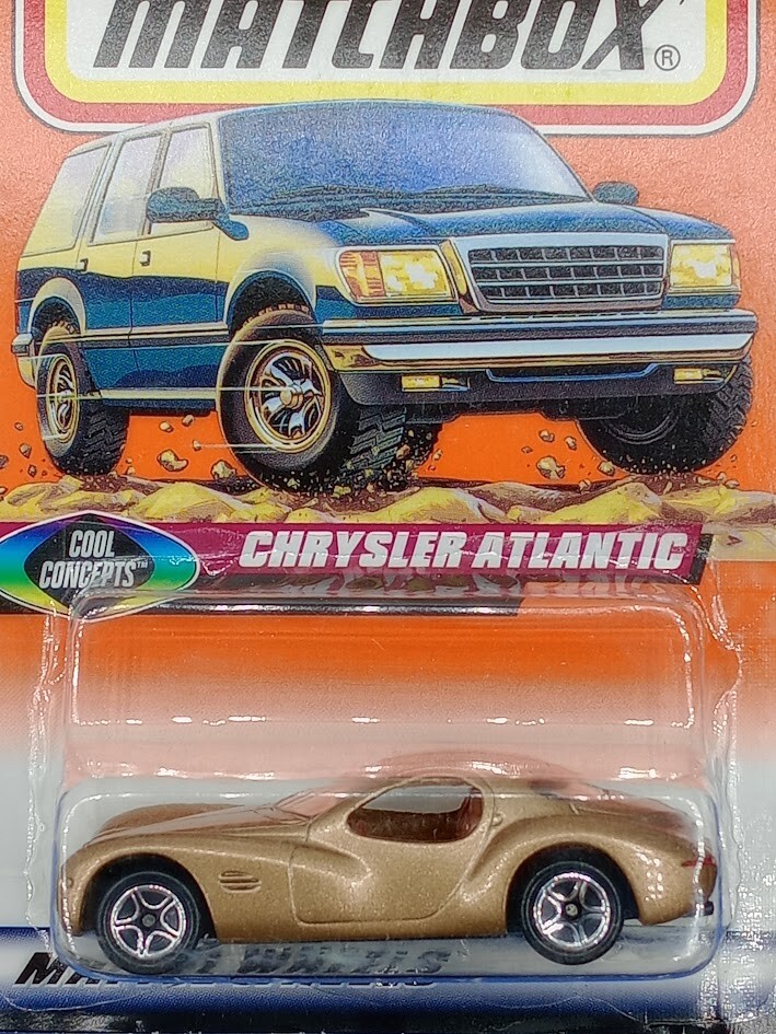 MATCHBOX 1997 Diecast Car Cool Concepts Chrysler Atlantic #19 of 75 Series 3
