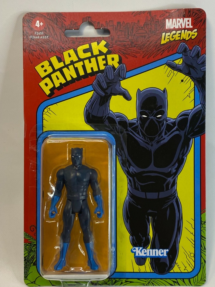 2021 Marvel Legends Hasbro Retro Black Panther Kenner 3.75 in New Factory Sealed