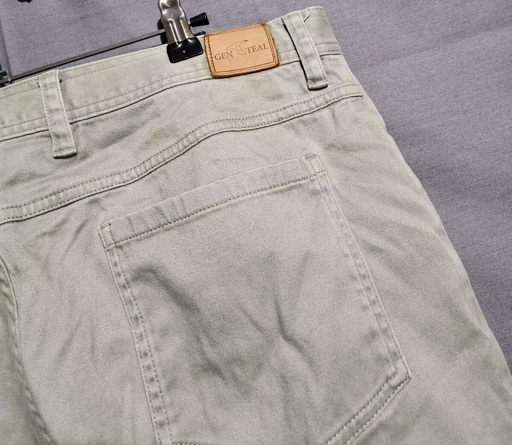 GenTeal Pants Mens 34x29 Billings 5-Pocket Classic Straight Stretch Twill Golf