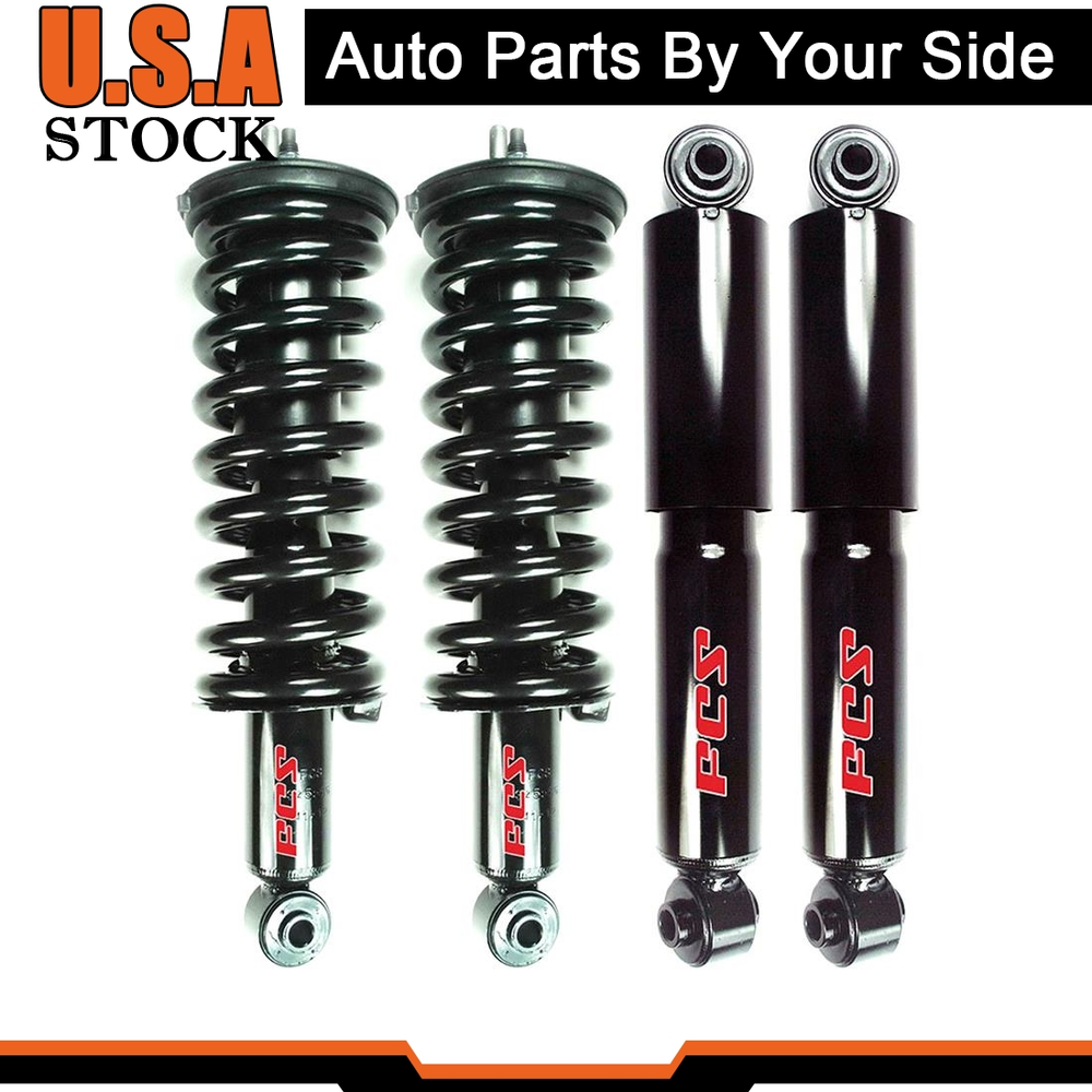 OE Front Struts & Rear Shocks For 2005-2012 Nissan Pathfinder