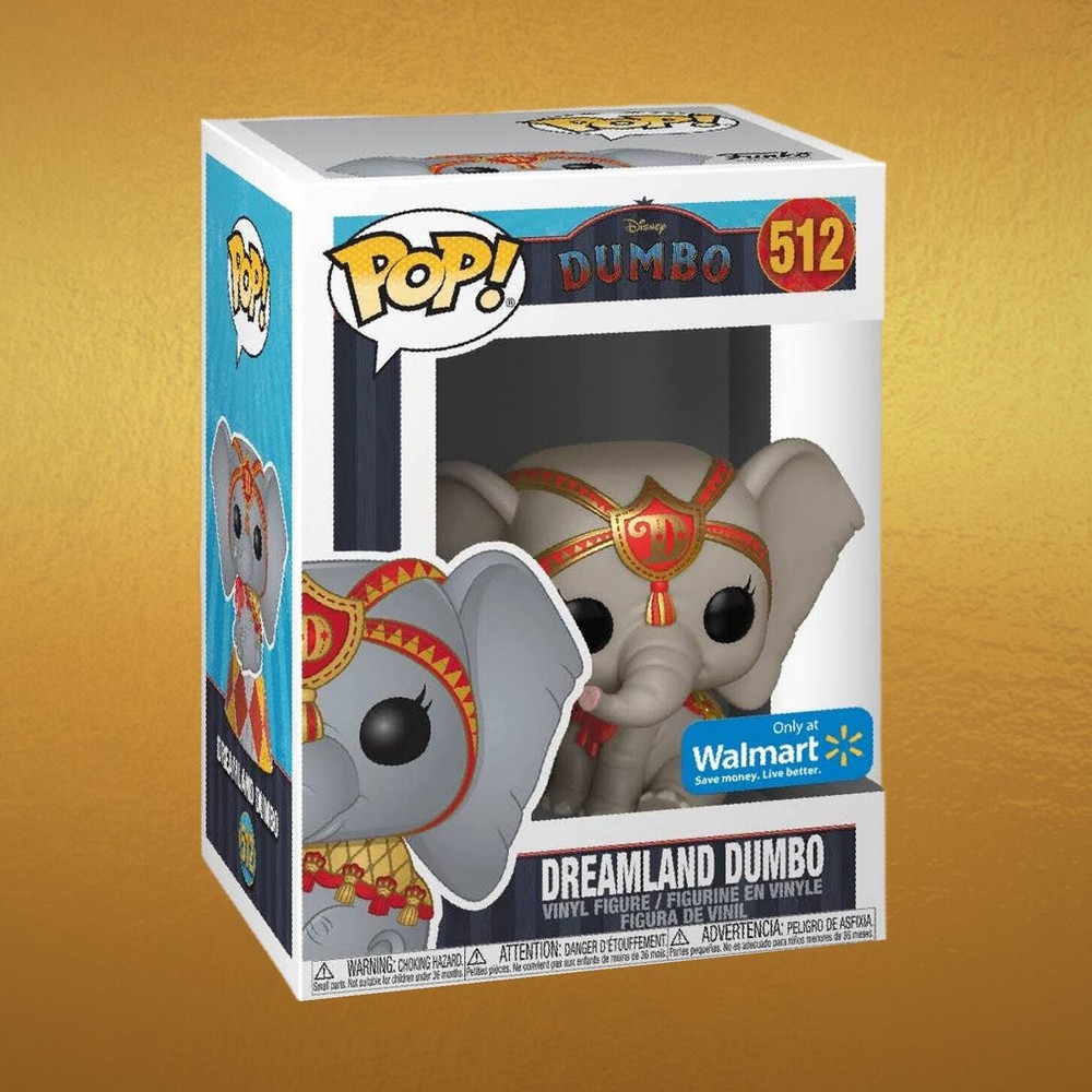 Disney Dreamland Dumbo Walmart Exclusive Funko Pop 512