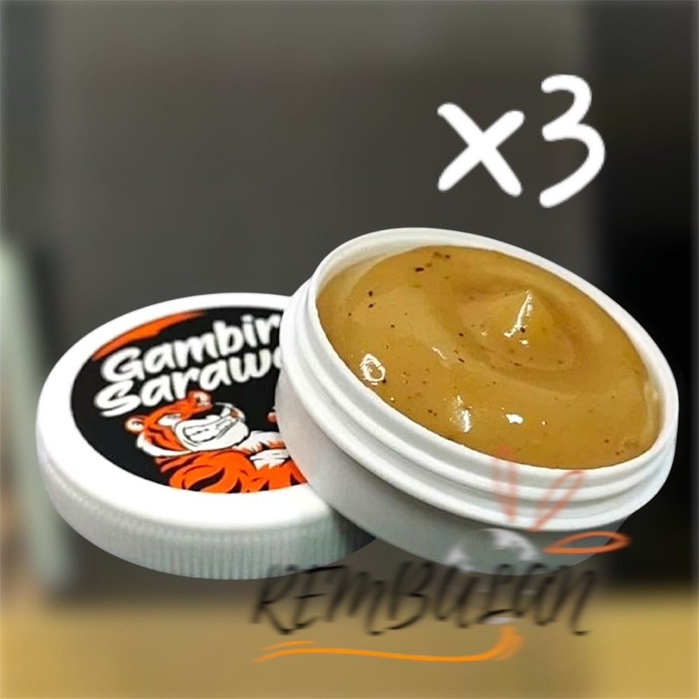 3 X Gambir Sarawak Plus Aloe Vera Gel Men Delay Prolong Premature Ejaculation