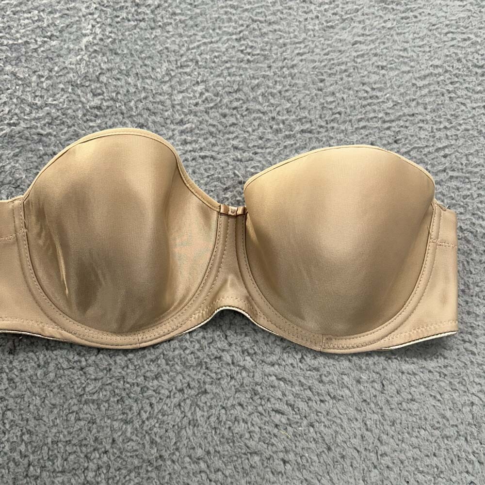 Fantasie Bra 32DD Demi Strapless Molded Smooth FL4530NUE