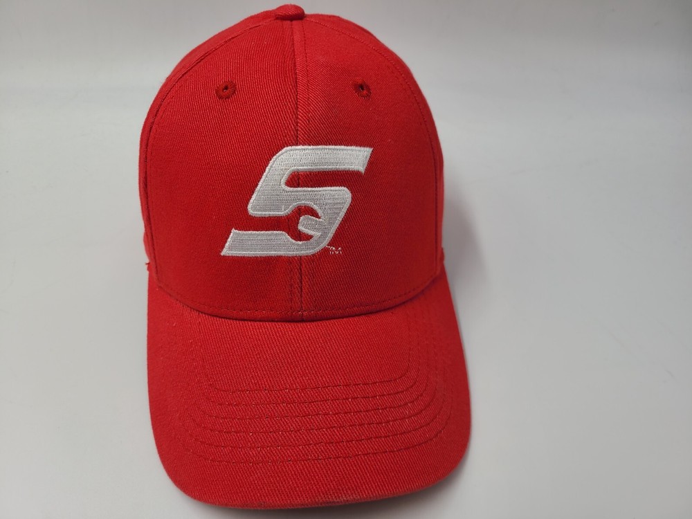 Snap-On Tools K-Products Flex Fitted OSFA Hat Cap Baseball Men Women Red White