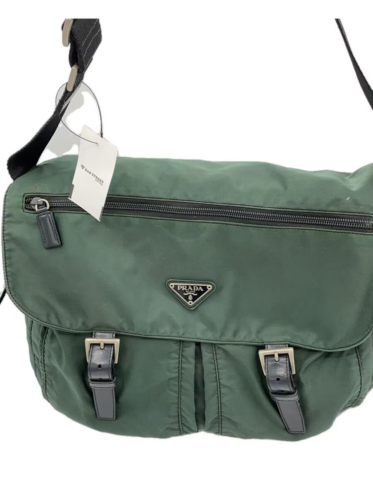 RARE Prada Shoulder Bag in Classic Black Leather