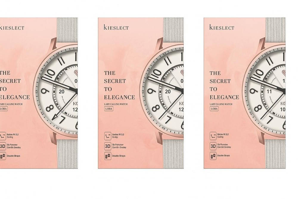 Kieslect LORA Smart Watch 3-Pack – Battery Replacement Required