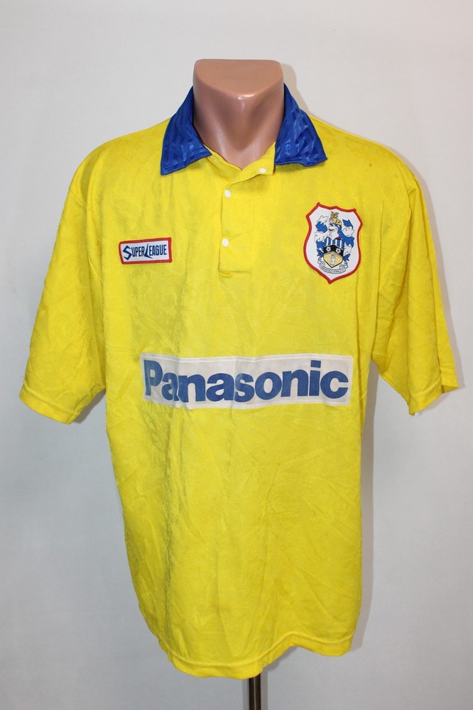 Huddersfield Town Football Shirt Jersey Camiseta Soccer 1996 1997 Away Size L 90