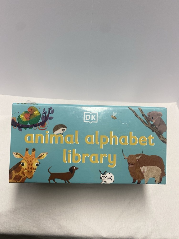 NEW DK Animal Alphabet Library • 26 VolumeDeluxe Board Book Box Set A-Z