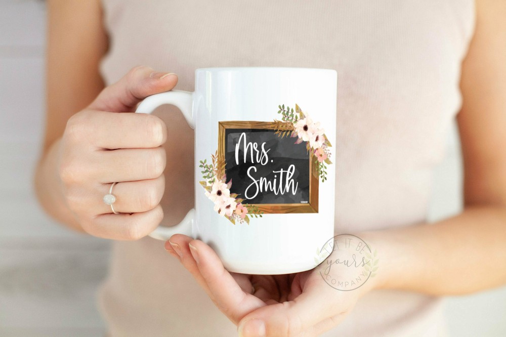 Teacher Mug Personalized Teacher Gift Teacher Cup Teacher Name Mug Teacher