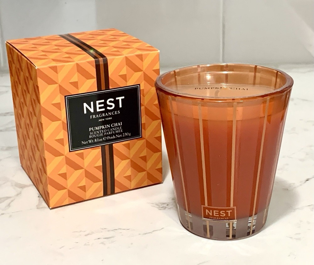 Nest Fragrances Pumpkin Chai Scented Candle 8.1 oz New In Box