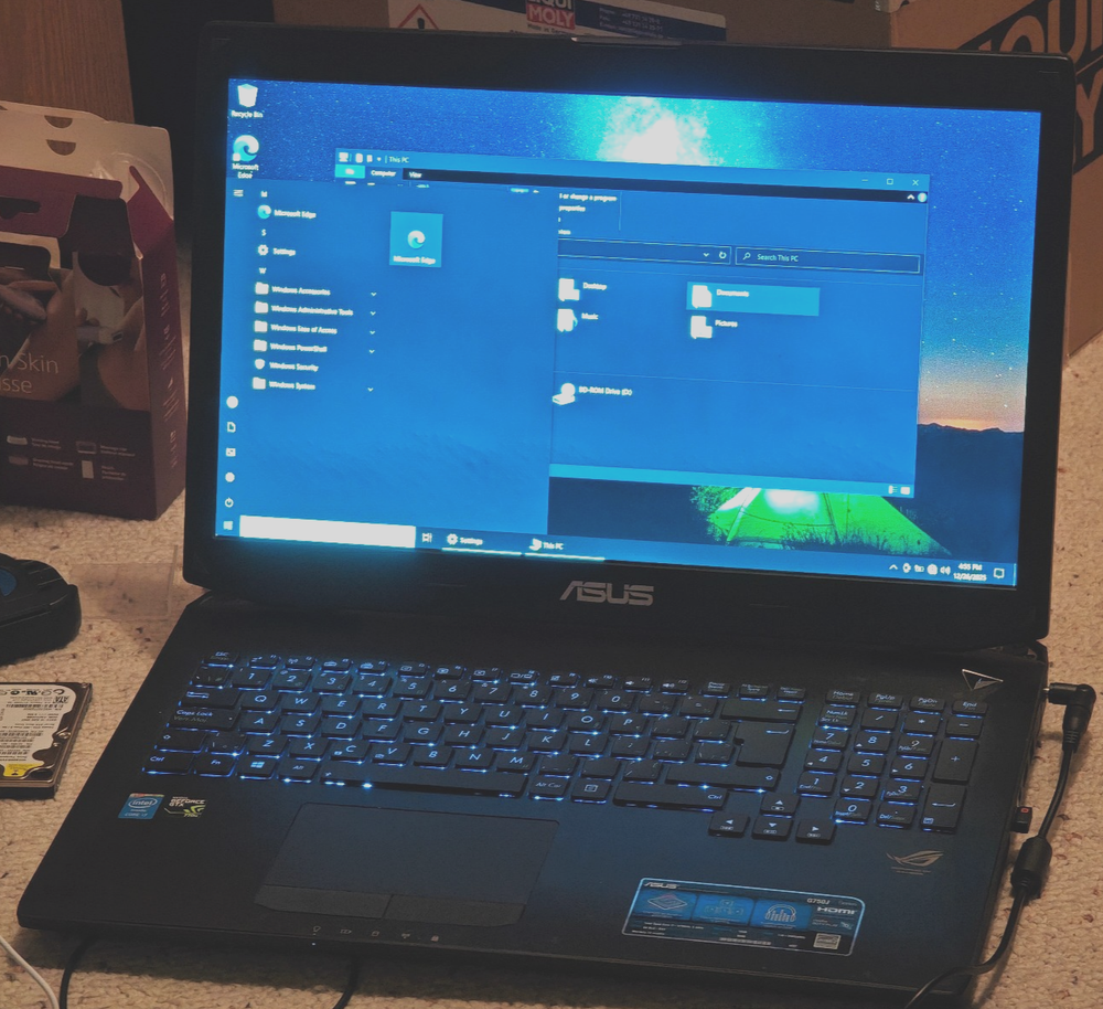 ASUS ROG G750J - No Boot Drive, 8GB RAM, Intel i7-4700HQ, nvidia geforce gtx 770