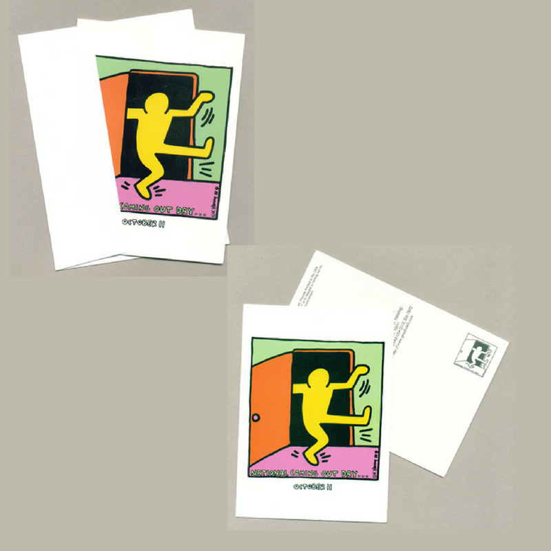 LGBTQ Pride Coming Out Day Stationery Postcards Notecards-image
