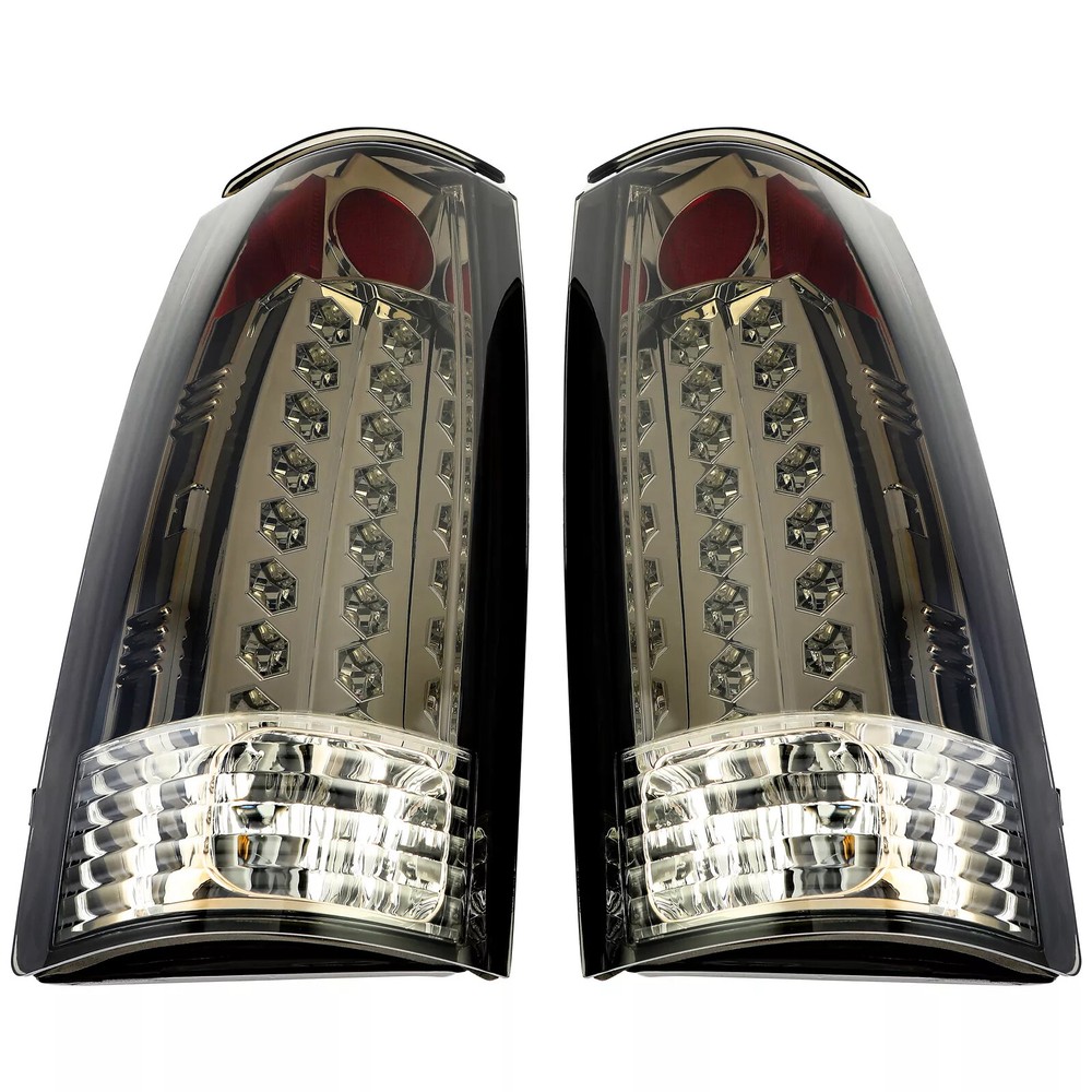 Black Smoke LED Tail Lights For Chevy/GMC C10 C/K Silverado Tahoe Sierra 1988-99