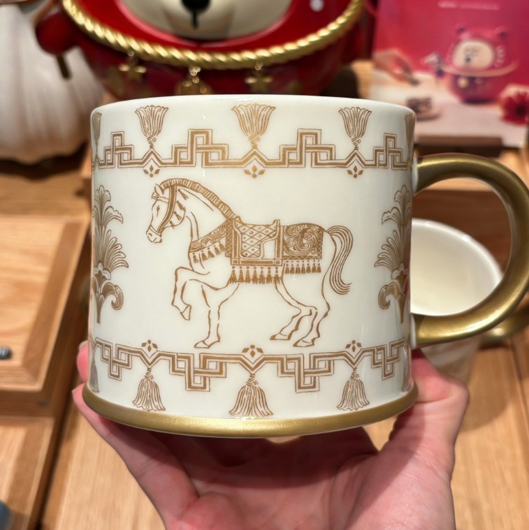 Starbucks Taiwan 2026 Limited Edition New Year of the Horse 16oz Ceramic Mug