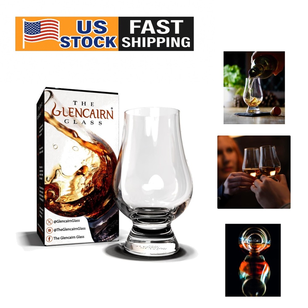 Casual Lead-Free Whisky Glass Set of 6 in Elegant Gift Packaging