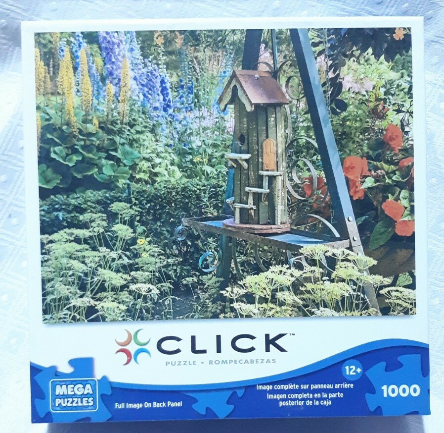 Click Teeter Garden Roses Mega Jigsaw Puzzle 1000 piece 26.75x18.94 NIB