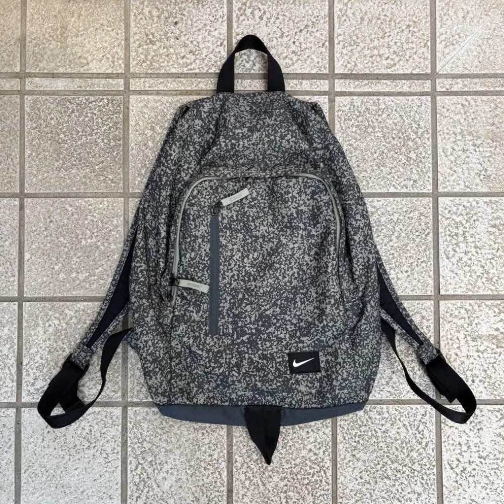 Nike Backpack Shoulder Camouflage Y2K Tech Men Bag Vintage LTD Accessory Origina