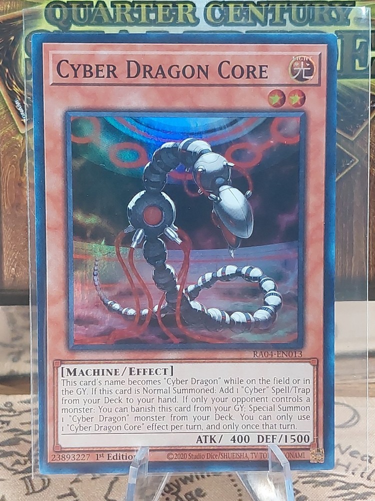Cyber Dragon Core 1st Edition NM YuGiOh RA04 Super Rare