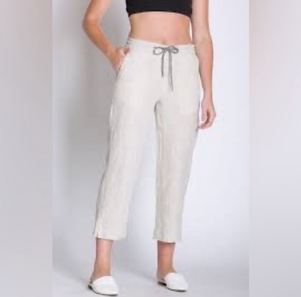 Columbia Women’s M Beige Linen Outdoor Capri Pants