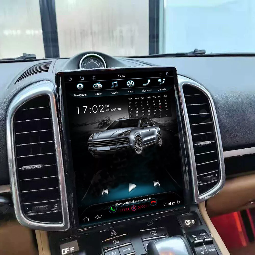 For Porsche Cayenne 128GB Android Car Stereo Radio Apple Carplay GPS Navigation
