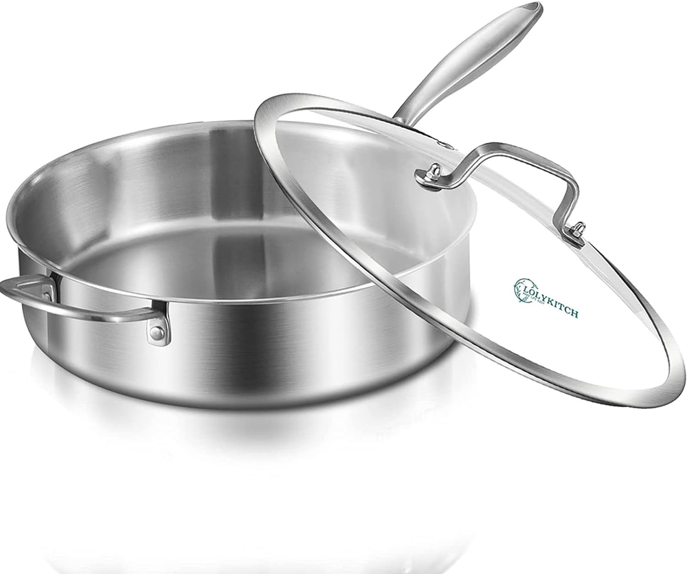 Lolykitch Tri-Ply Clad Cookware