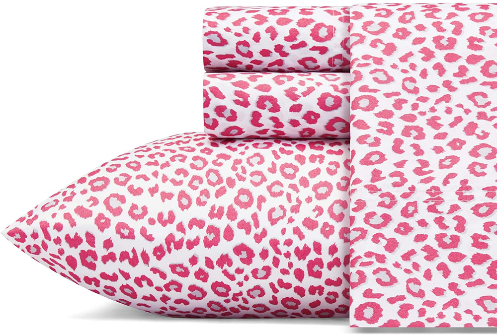 - Queen Sheets, Soft & Lightweight Bedding, Fade & Wrinkle Resistant (Leopard, Q