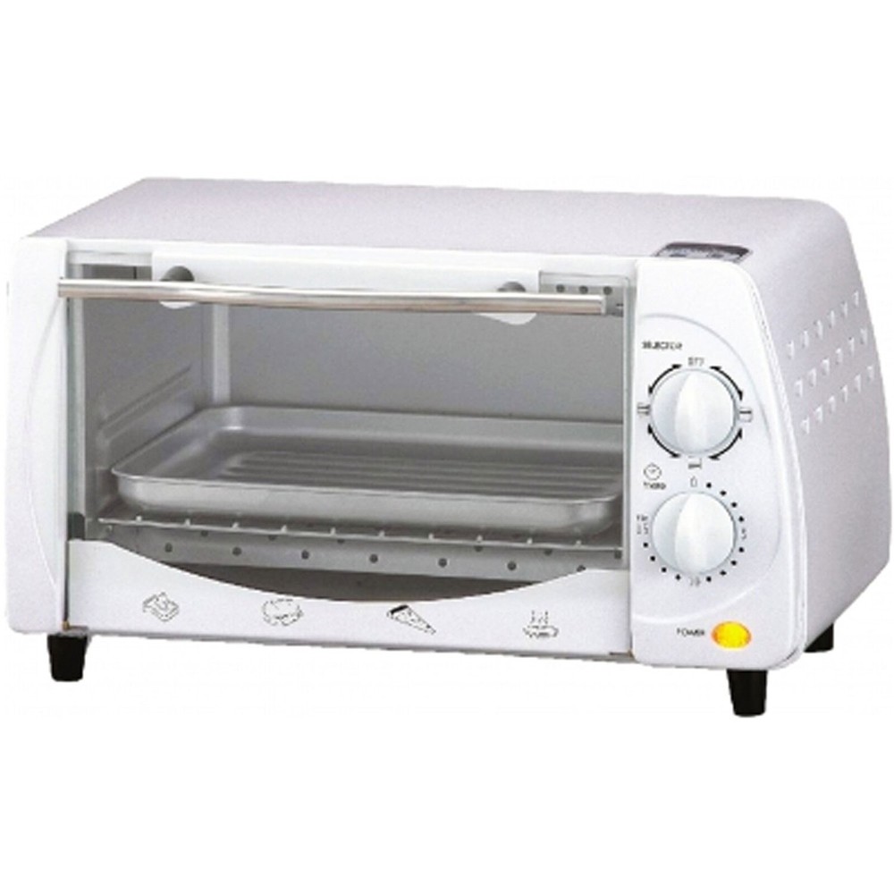 Brentwood Ts-345W 9-Liter 4 Slice Toaster Oven Broiler White