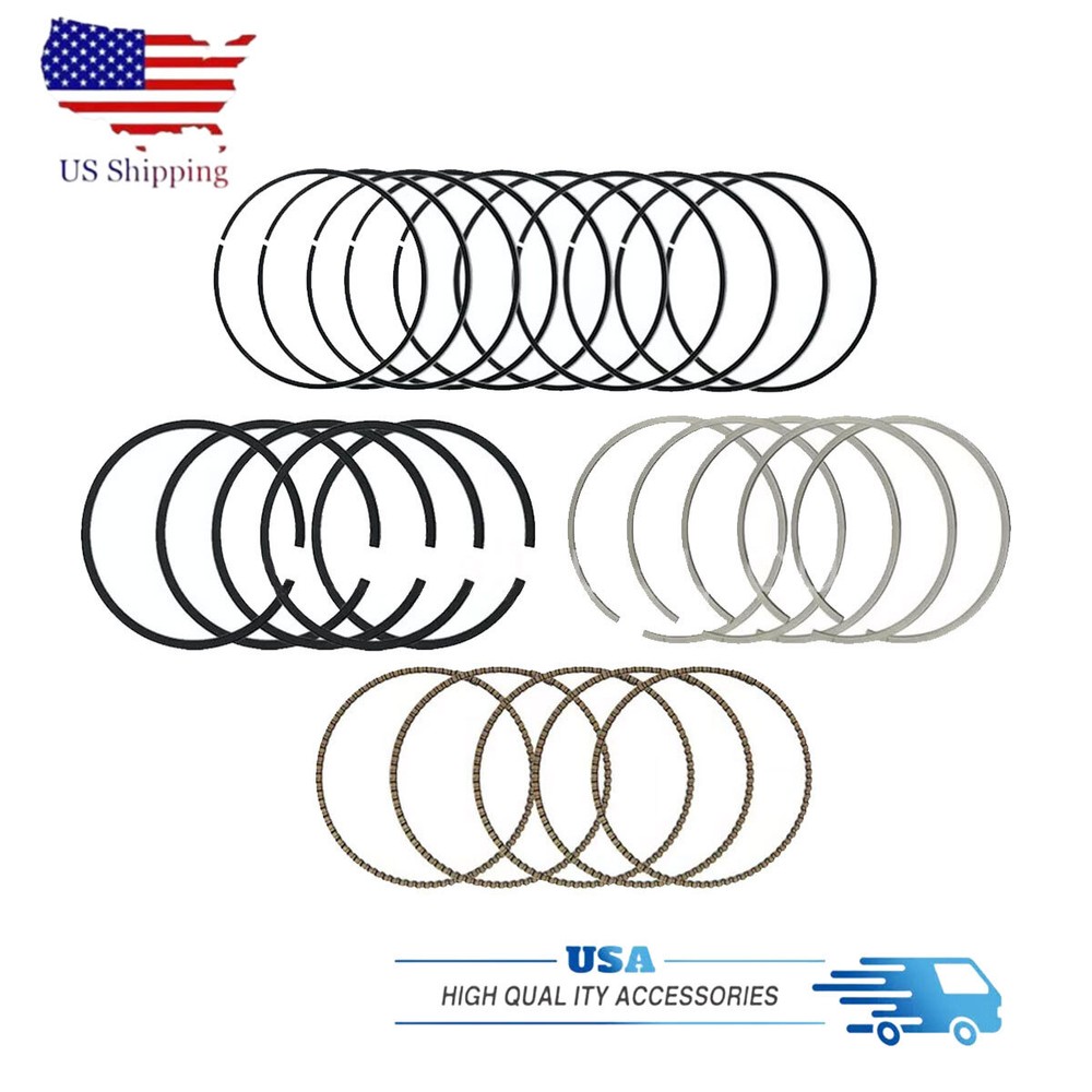 Volvo S40 S60 S80 C30 C70 XC90 2.4L 2.5L L5 Piston Ring Set STD B5244S B5254T