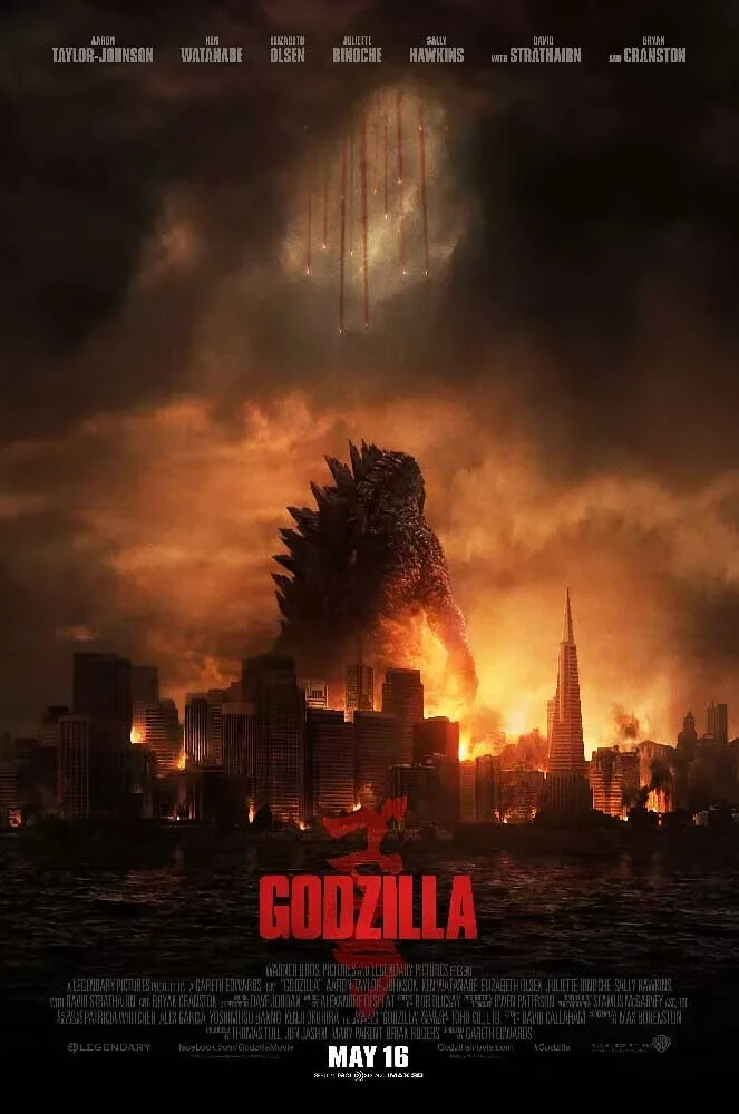 Godzilla 2014 Movie Premium POSTER MADE IN USA - FIL436