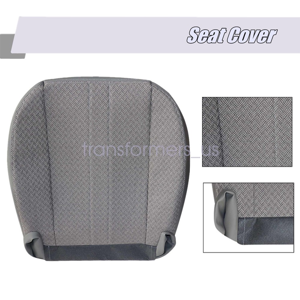 For 2003-2014 Chevy Express & GMC Savana Work Van Driver Bottom Seat Cover New