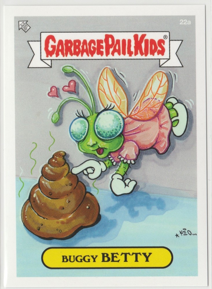Buggy Betty Garbage Pail Kids GPK 2020 Beyond the Streets Series 1 Card #22a