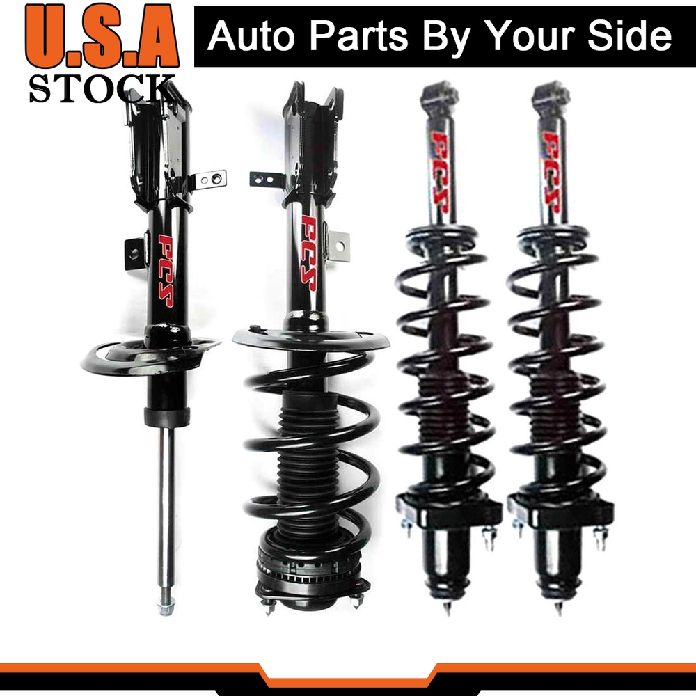 Front & Rear Struts & Sway Bar For 2009-2010 Dodge Journey 3.5L._