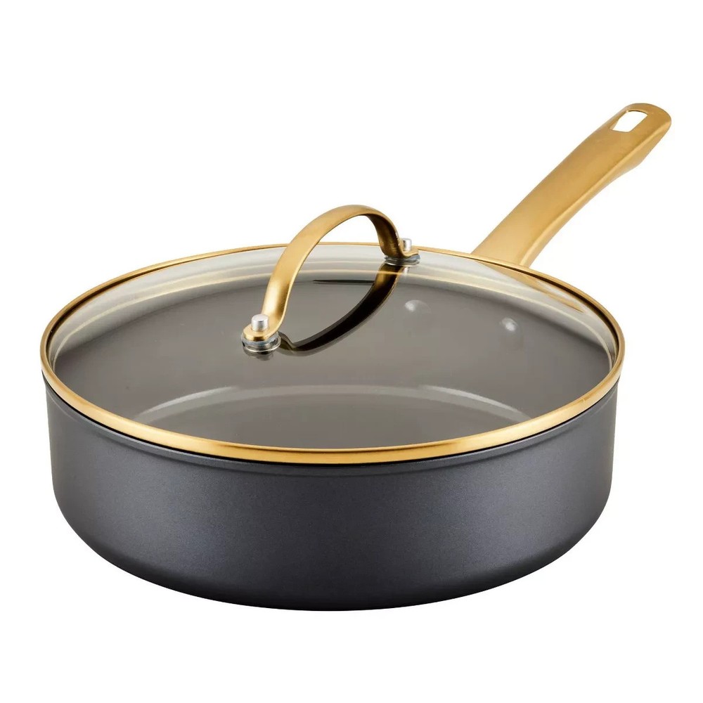 Farberware Forged 3qt Ceramic Nonstick Saute Pan with Lid