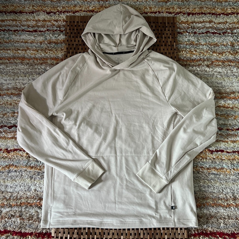 On Cloud Running Movement Performance Hoodie Hoody White Men's Large L