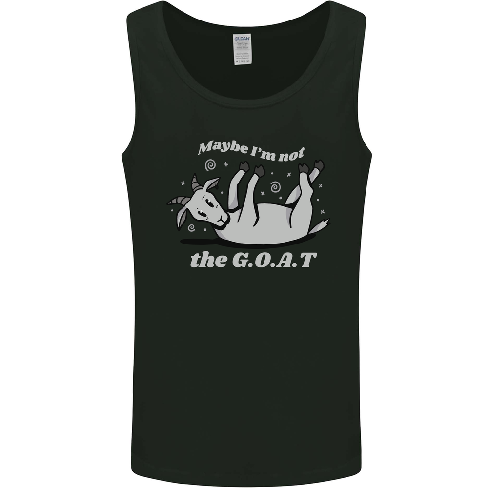 Maybe I'm Not the GOAT Funny Farming Mens Vest Tank Top