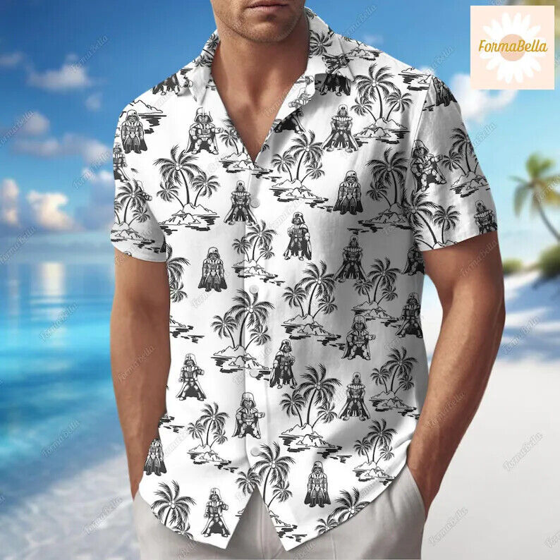 Halloween Darth Vader 3D HAWAII SHIRT Mother Day Gift All Over Print Us Size