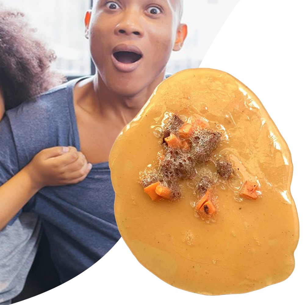 2x Funny Prank Fake Vomit Puke Practical Joke Throw Up Novelty Barf Office Gag