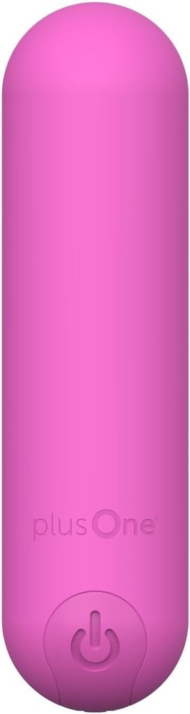 PlusOne Bullet Vibrator for Women, Mini Vibrator Made of Body-Safe Silicone, Fu