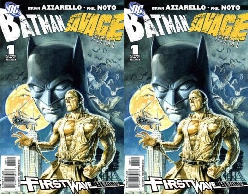 Batman / Doc Savage Special (2009) DC Comics - 2 Comics